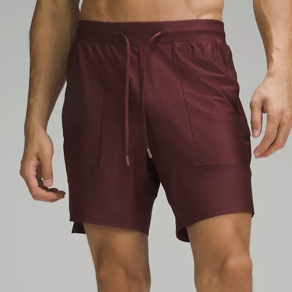 Lululemon License to Train shorts 7" pique linerless Brand new NWT Medium